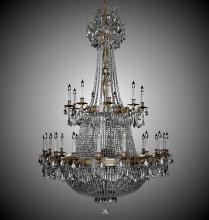  CH8163-P-05S-PI - 27+27 Light Valencia Chandelier